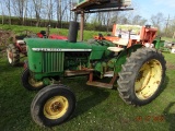 John Deere 2120 Diesel Tractor, Runs & Drives, Park Does Not Work