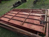 Heavy Duty 12' Square Tube Swinging Gate