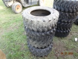 (4) New 10-16.5 SSL Tires