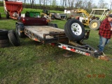 2010 PJ Tandam Axle Trailer w/ Ramps & Spare Tire, Title, Buyer & Seller Mu