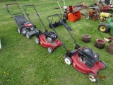 (2) Toro & (1) Craftsman Push Mowers