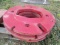 (4X)  International / Farmall Wheel Weights, Sold By The Piece Times 4