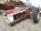 Farmall 460 Gas Tractor, No Front End, Fast Hitch, Broken Axle, 13.6-38 Tir