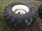 Titan 15X19.5 R4 Industrial Tire On 8 Bolt Rim, Fits A New Holland TC30 & S