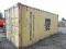 Yellow 20' Sea Container