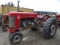 Massey Ferguson 85 Gas Tractor, RARE Factory Narrow Front End, Wheel Weight