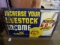 Morton Increase Your Livestock Income Sign