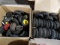 (2) Boxes Of Tractor Wheels