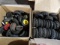 (2) Boxes Of Tractor Wheels
