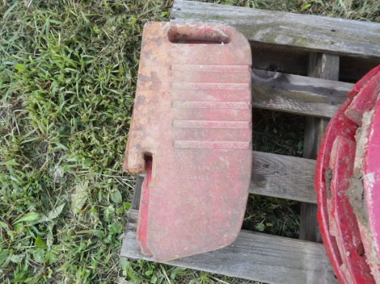 (2x) Massey Ferguson Suitcase Weights, Hard To Find For 50-85 & Alike Model