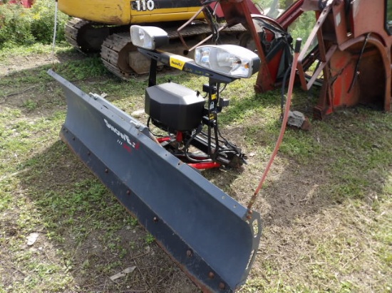Snowex 7'6" RD Truck Snowplow Off Half Ton Pickup, Nice Shape But We Do Not