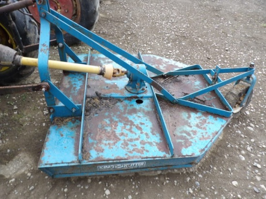 King Kutter 5' 3pt Rotary Mower, Works