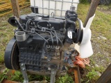 Kubota BX2380 3 Cylinder Diesel Engine, Complete But It Has A Hole In The B