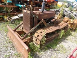 John Deere 420C Crawler Dozer, Blade, Decent Undercarriage, Not Running