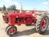 53 Farmall Super H, Nice Older Restoration, Runs Excellent, Lights Work, Wh