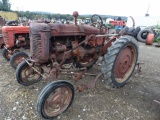 Farmall Super AV Antique Tractor, Mid & Rear Cultivators, Complete Not Runn