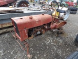 Farmall Cub Parts Tractor, Mainly Complete Less Wheels, Later Model Cub Wit