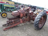 International 460 Parts Tractor, Flat Spoke Wheels, Gas Engine, Fast Hitch,