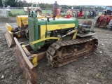 John Deere 430 Dozer w/ Rare 3pt Hitch, Runs & Drives Good, Good Undercarri