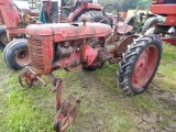 Farmall AV Highcrop Parts Tractor Decent Rear Tires