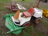 Bolens Estate Keeper Antique Lawn Tractor w/ Mower & Snowblower, Nice Origi