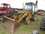 JCB 1400B 2wd Extradig Backhoe; EROPS, Good Tires, Extendahoe, Runs And Dri