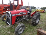 Massey Ferguson 235 Tractor, Gas, Power Steering, 8 Speed, Like New 14.9-24