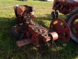 International 240 Parts Tractor w/ Pulley