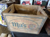 Ma's Old Fashioned Root Beer Crate