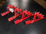 (4) Red Plows
