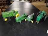(4) JD Parts Tractors
