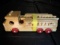 Wooden Fire Truck