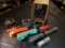 Group Of Railroad Cars, Track & Transformer