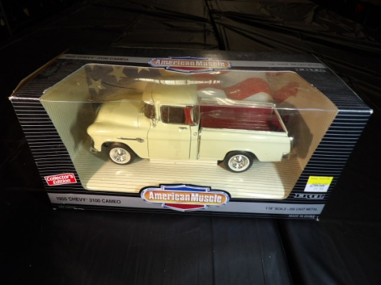 1/18 ERTL Anerican Muscle '55 Chevy 3100 Cameo