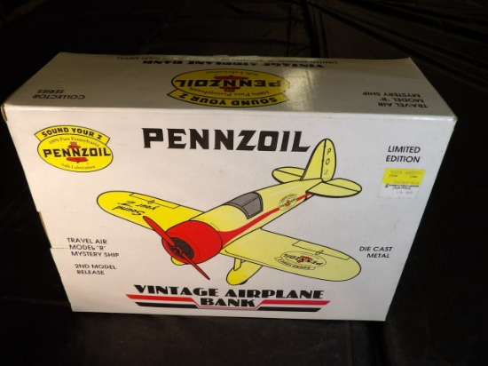 Penzoil Airplane Bank, Limited Edition