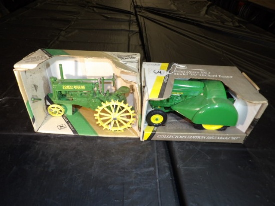(2X) John Deere A On Steel Wheels & John Deere 60, By The Piece Times 2