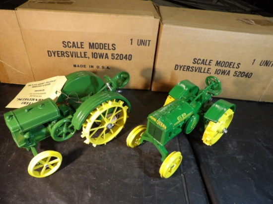 (2X) John Deere GP & D On Steel, By The Piece Times 2