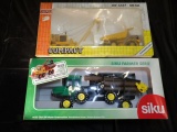 (2X) 1/32 SIKU Log Hauler & Joal Pipelayer & End Dump, By The Piece x2