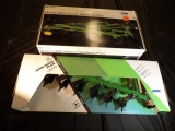 (2X) Precision John Deere F145H 5x Plow & ERTL 6x Plow, By The Piece X2