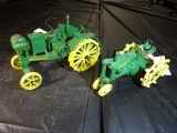 (2X) 1/16 John Deere Waterloo Boy 11/81 & John Deere GP, By The Piece X2