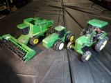 (3X) John Deere 9600 Combine, John Deere 2755 MFWD, John Deere 8960 Battery