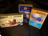 Group Of 3 Items, Radio Flyer Wheel Barrow & 2 Air Planes