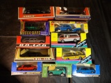 Group Of 11 1/43 Cars