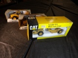 (3X) Cat 631E Scraper 1/50 Ertl & (2) John Deere 648E Skidder 1/32. By The