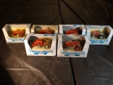 Lot Of 6 1/42 Scale Ertl Tractors