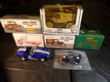 Lot Of 7 Cars & Car Banks