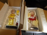 (2) Betty Boop Dolls, Danbury Mint