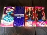 (4) Barbie Marine Corps, Winter Velvet, Winter Renaissance