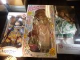 (3) Dolls, Angeline, Ashley Timeless Treasures