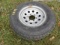 225-75R15 Trailer Tire On 6 Lug Rim